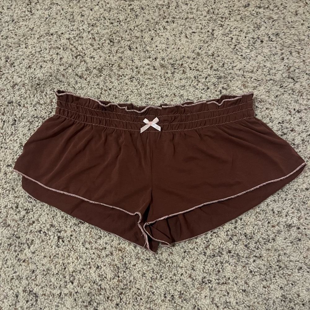 edikted micro pajama shorts